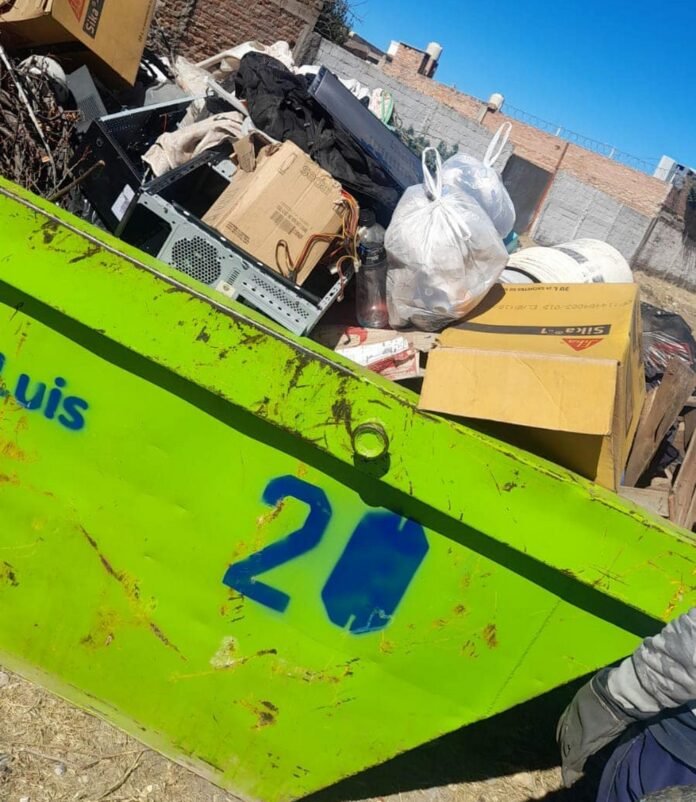 PAS: los contenedores para residuos gruesos están en barrios del norte ...
