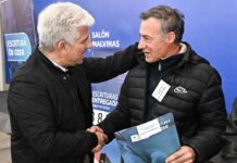 Poggi destacó el avance de la regularización dominial, que llegó a las 6.500 escrituras, y la protección de viviendas