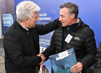 Poggi destacó el avance de la regularización dominial, que llegó a las 6.500 escrituras, y la protección de viviendas