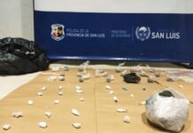 Incautaron $11 millones en drogas y dos personas quedaron detenidas