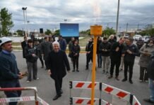 El Gobierno ampliará la red de gas natural en Juana Koslay
