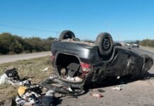 Vuelco fatal en la autopista de las Serranías Puntanas: un bebé y un joven de 18 años murieron