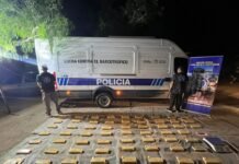 San Luis: la Policía incautó droga valuada en casi 380 millones de pesos y detuvo a dos hombres