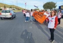 “Nadie nos escucha”: profesionales de la salud se manifestaron por salarios, estabilidad y jubilaciones dignas