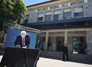 Se firmó el decreto para la compra de más de $3.465 millones en equipamiento para el Policlínico de Villa Mercedes