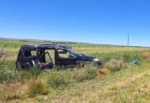 Villa Mercedes: una mujer falleció tras el vuelco de un vehículo en la ruta provincial 1
