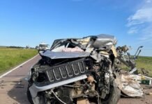 Dos mujeres fallecieron tras el choque entre un SUV y un camiĂłn en la ruta nacional 188