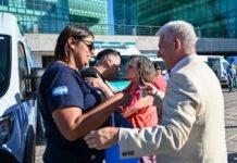 Entregaron siete ambulancias a hospitales y centros de salud