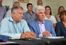 El nuevo intendente de Beazley y Poggi denunciaron un “estado deplorable” del municipio