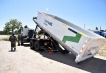 La Municipalidad presentó su “centro de transferencia de recolección móvil para residuos voluminosos” y pidió compromiso de los vecinos