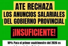ATE rechazó por “insuficiente” el aumento del 10% anunciado por Poggi