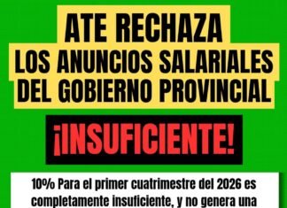 ATE rechazó por “insuficiente” el aumento del 10% anunciado por Poggi