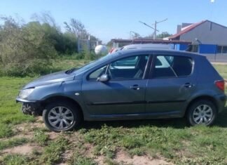 Un hombre atropelló a una motociclista y huyó, pero fue atrapado horas después