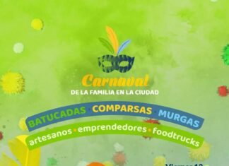 Este viernes se realizará el Carnaval de las Familias en el Paseo Ferroviario