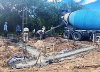 Comenzó la construcción de 40 viviendas en Villa de Merlo
