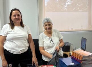 Buena Esperanza: asistieron a 270 chicos con kits escolares, guardapolvos y clases de apoyo antes el inicio del ciclo lectivo