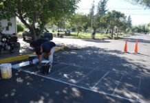 La Municipalidad de San Luis inaugura la repavimentación de la calle José Franco y la puesta en valor de la plaza del barrio Telepostal