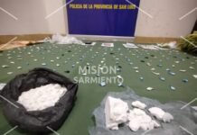 Un detenido y droga valuada en casi 3 millones fue el resultado de un nuevo operativo de la Misión Sarmiento