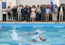 El Gobierno lanzó el Plan Provincial de Natación en Merlo