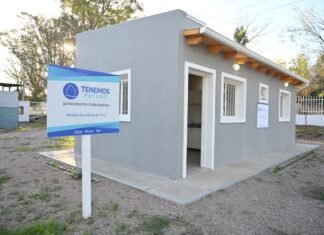 Presentaron el modelo de vivienda para autoconstrucción y anticipan la entrega de materiales en los próximos días