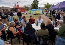 Hissa supervisó un nuevo abordaje de La Muni Más Cerca en el barrio Los Paraísos