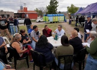 Hissa supervisó un nuevo abordaje de La Muni Más Cerca en el barrio Los Paraísos