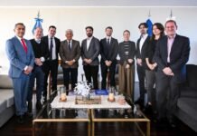 El Gobernador recibió a funcionarios nacionales y autoridades de la delegación de la Unión Europea en Argentina