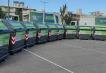 El intendente Hissa presentó 40 nuevos contenedores y vehículos para el centro de la ciudad de San Luis