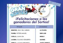 Más de 90 mil usuarios participaron del sorteo de motos de Edesal