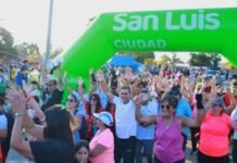 La 5° Correcaminata Saludable se vivió este sábado junto al lanzamiento del Torneo Interbarrial 2026