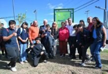 Volvé a Tu Plaza: Hissa y Poggi inauguraron la renovación de la plaza del barrio El Lince