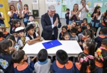 Poggi impulsa proyecto de ley para que sea obligatoria la educación inicial para chicos de tres años