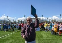 Poggi firmó la licitación para finalizar la Villa Deportiva