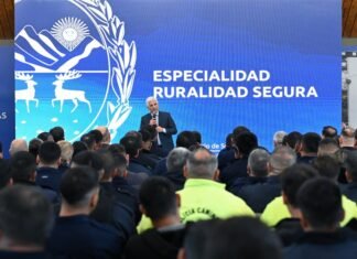 Poggi puso en marcha la especialidad Ruralidad Segura e invirtió en móviles policiales