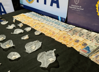 La PolicÃa Federal desbarató un bunker de drogas en Villa Mercedes y secuestró 130 dosis de cocaÃna