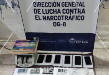 Secuestraron más de 3.100 dosis de droga valuadas en $15,7 millones y detuvieron a tres personas en San Luis y Juana Koslay