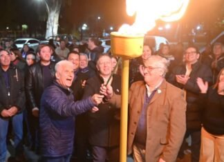 El gas natural llegó a Leandro N. Alem y marcó un antes y un después para los vecinos