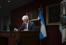 Poggi aceptó la renuncia a todos los funcionarios políticos de Actividades Logísticas, otra área del adolfismo