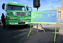 Hissa y Poggi inauguraron cinco cuadras de pavimento en el barrio Portal de la Aguada