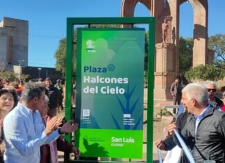 Inauguraron la renovación integral de la plaza Halcones del Cielo