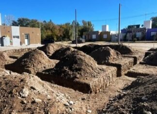 Viviendas: iniciaron los movimientos de suelo en Paso Grande, Estancia Grande y El Trapiche