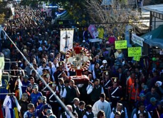 Más de 240.000 personas participaron de las festividades del Cristo de la Quebrada y Renca