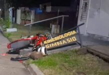 San Luis: falleció una joven tras chocar contra el cartel de un gimnasio