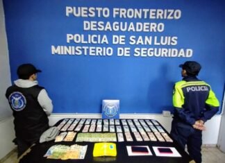 Condenaron a cuatro años de prisión a un joven que transportaba más de un kilo de cocaína valuado en más de $20 millones