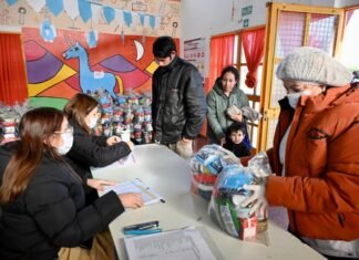 Inició la entrega de bolsones de PANE Invierno en las escuelas y continuará durante la próxima semana