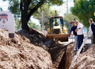 La Municipalidad estima terminar a fin de mes la obra de 9 de Julio y Lafinur
