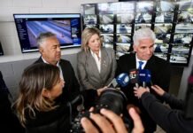 Junto a la ministra de Seguridad de la Nación, San Luis y Mendoza inauguraron un centro de control unificado en Desaguadero