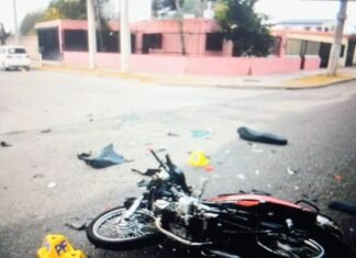 San Luis: una motociclista alcoholizada resultó herida tras impactar contra un automóvil