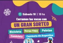 Cierran las vacaciones de invierno con sorteos, shows y actividades para toda la familia en Arenas de La Punta