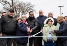 Inauguraron las últimas 10 cuadras de la repavimentación de Martín de Loyola